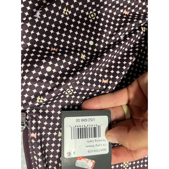 Bad birdie NWT UV QUARTERZIP - THROWING DARTS SMALL - Picture 6 of 6